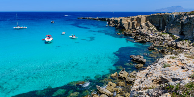 Scorcio dell'Isola di Favignana