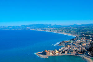 Vista sul golfo di Castellamare