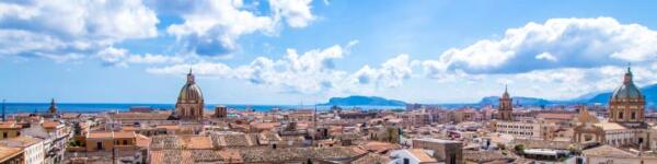 Vista di Palermo dalla cattedrale