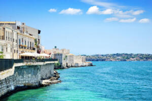 La vista splendida di Ortigia