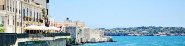 La vista splendida di Ortigia